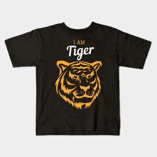 I am a tiger. Kids T-Shirt